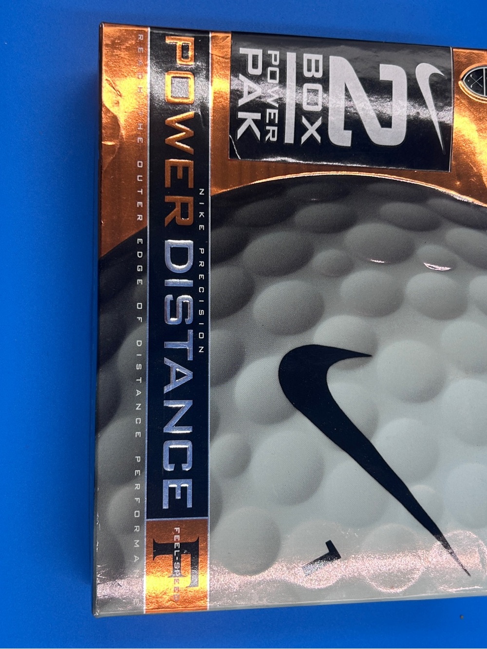 Nike Power Distance Golf Balls Navy Blue White Orange